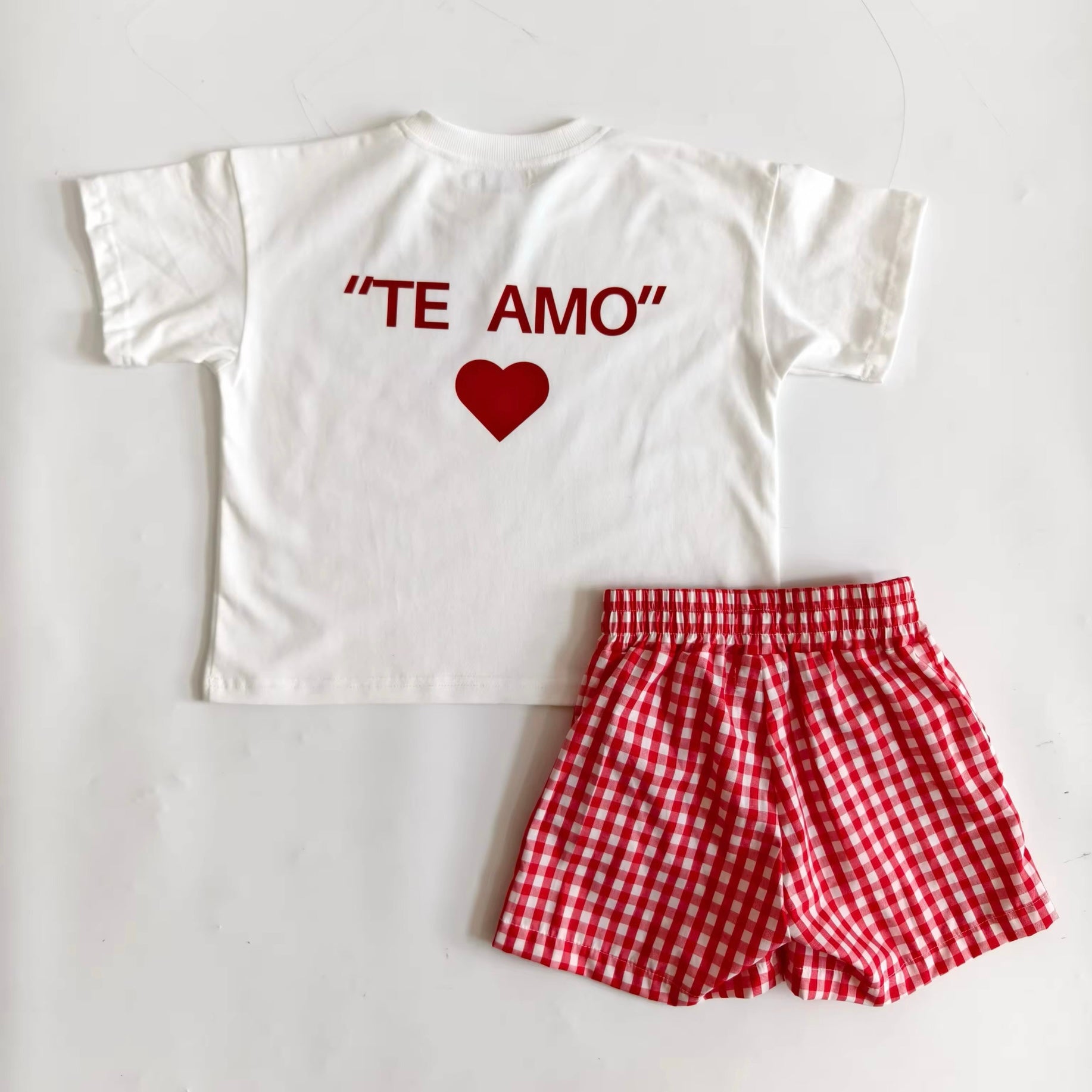 NAIS Mini "Te Amo" Shirt & Shorts Set