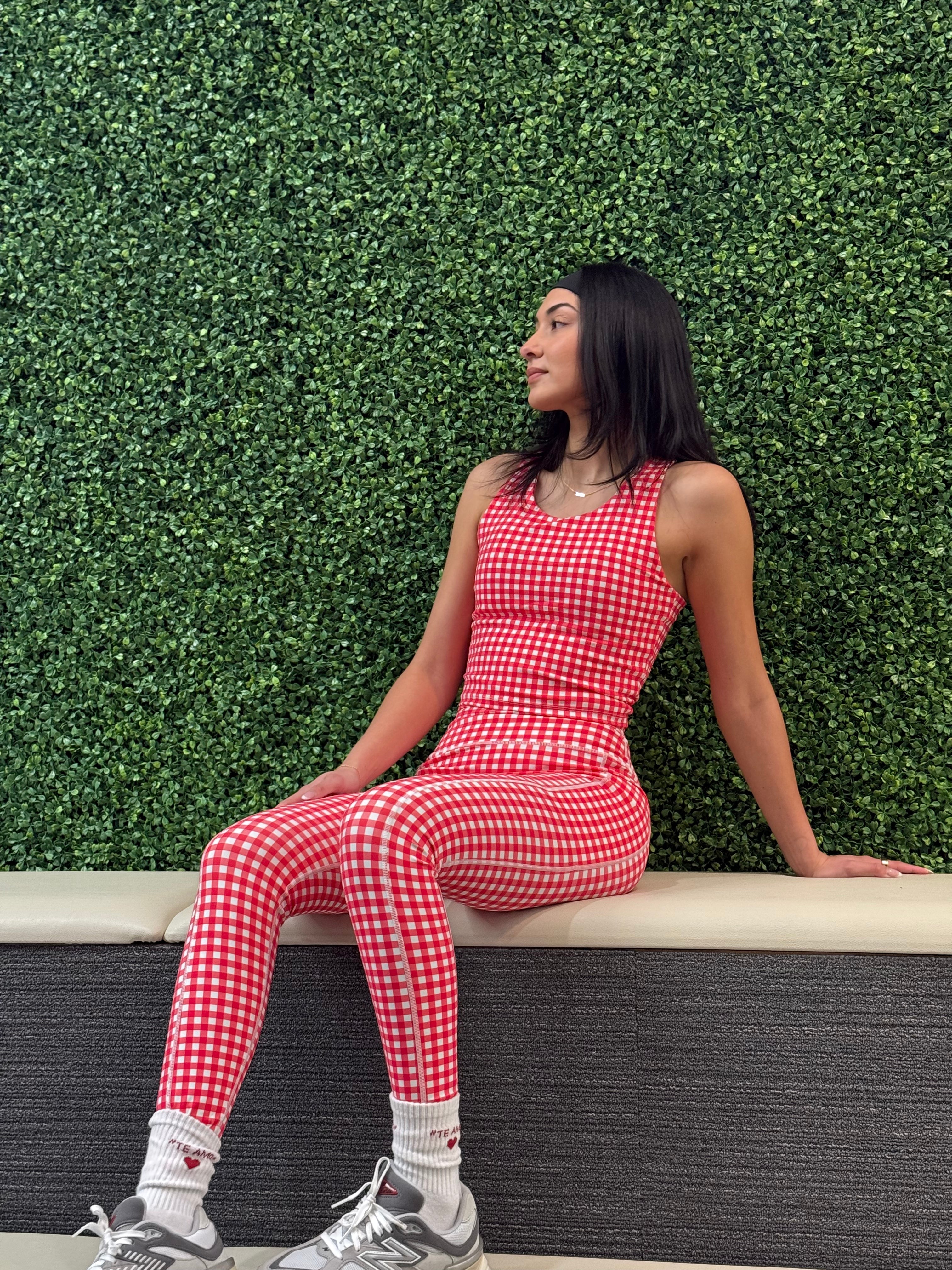 NAIS Gingham Bra Tank